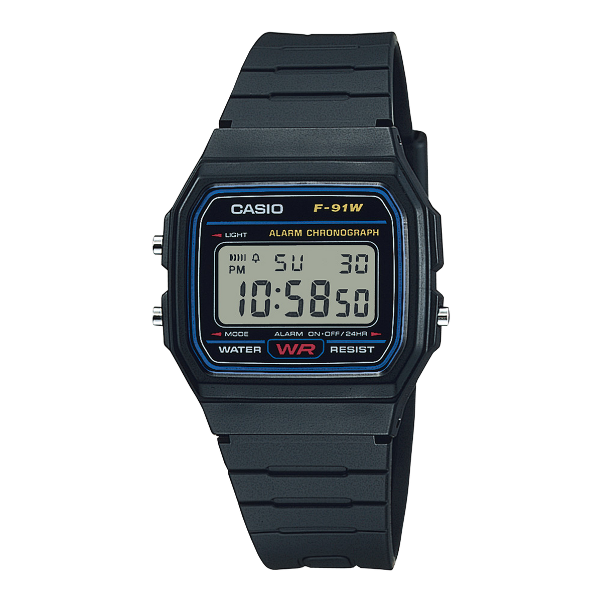Casio F-91W-1DG Classic Digital Watch – Black