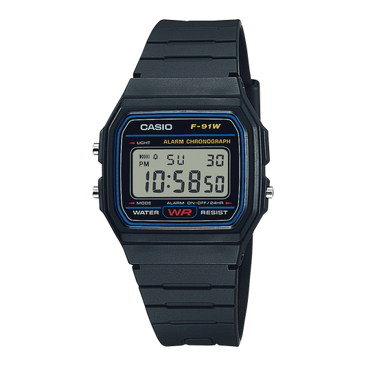Casio F-91W-1DG Classic Digital Watch – Black