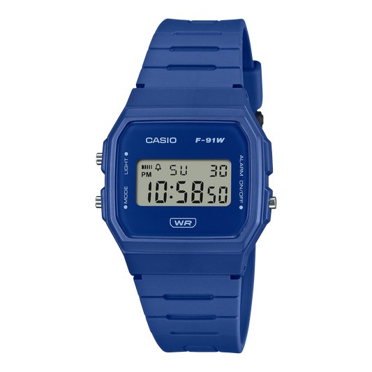 Casio F-91WB-2A1DF Classic Digital Watch – Blue