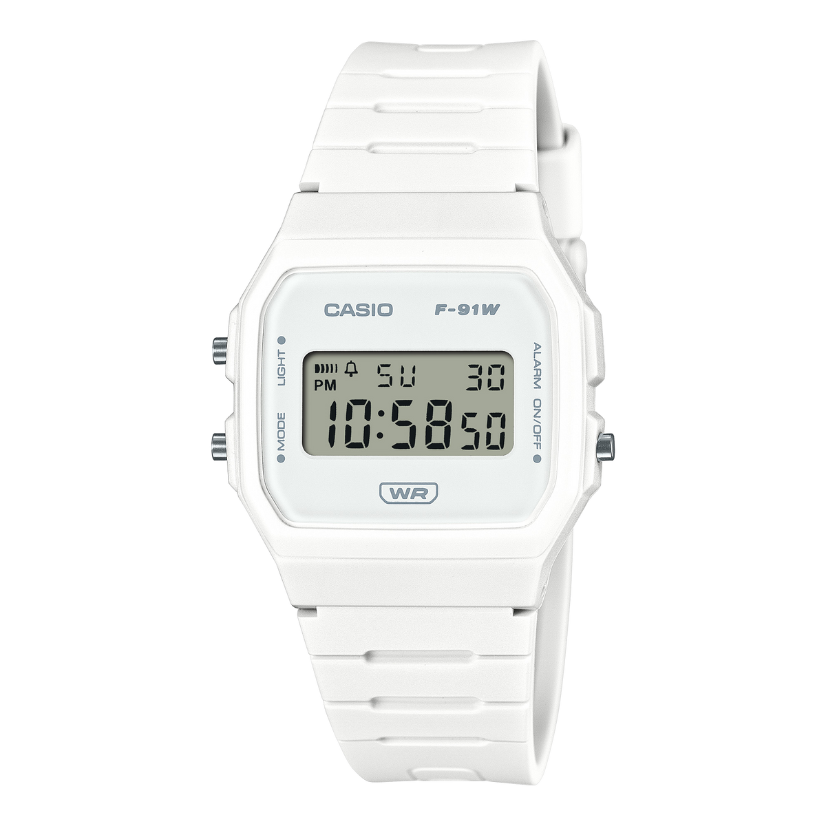 Casio F-91WB-7ADF Classic Digital Watch – White