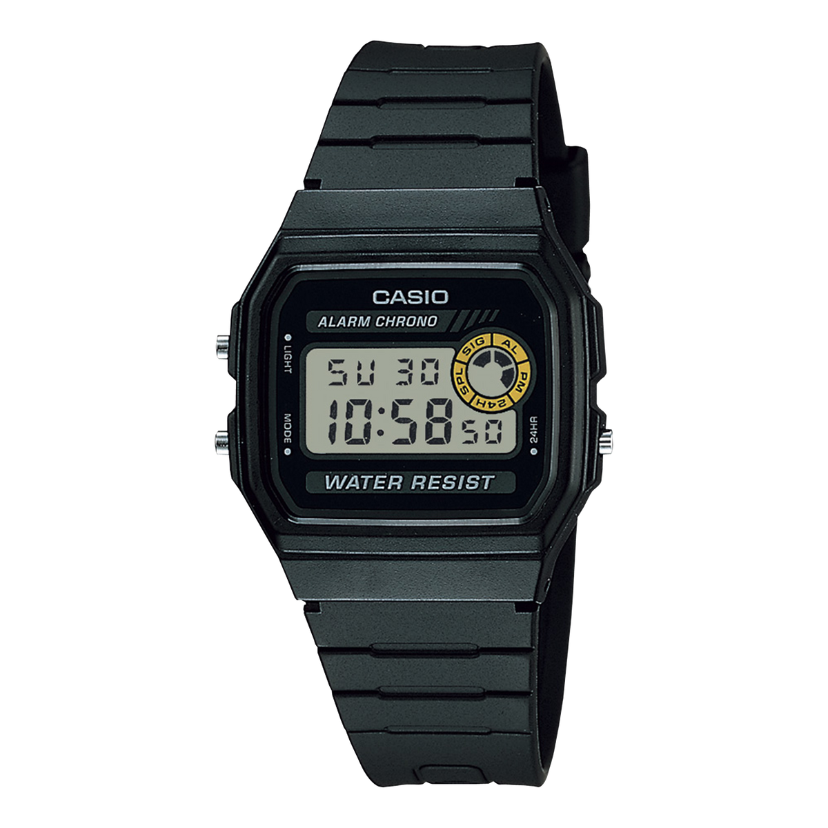 Casio F-94WA-8DG Classic Digital Watch – Black product photo