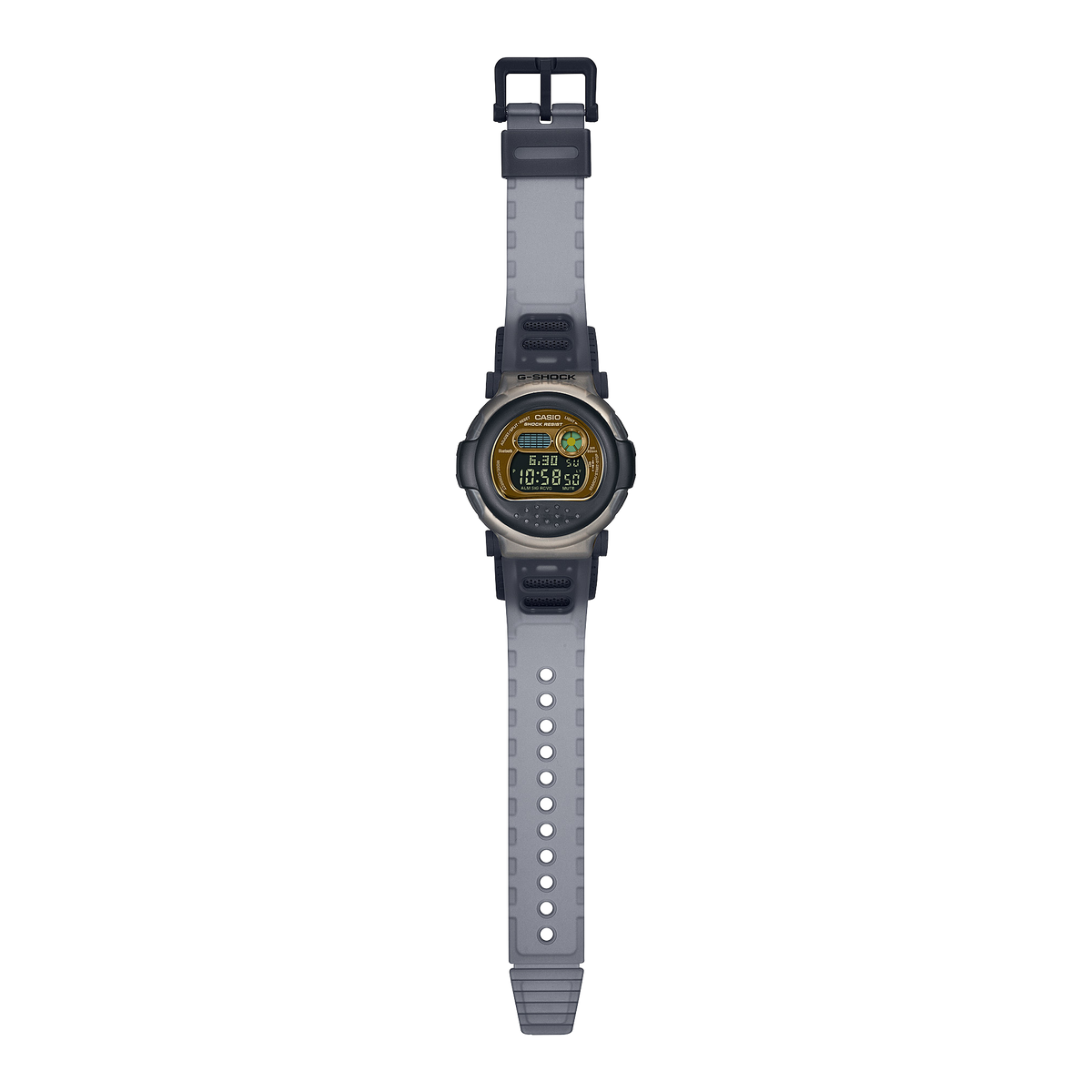 Casio G-Shock G-B001MVB-8DR Bluetooth Interchangeable Bezel Watch – angle view