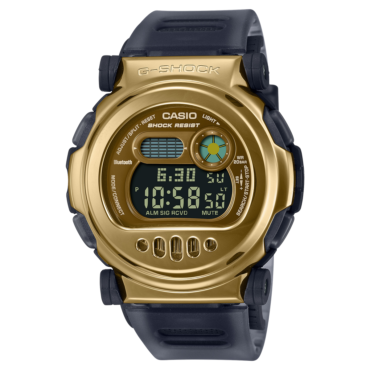 Casio G-Shock G-B001MVB-8DR Bluetooth Interchangeable Bezel Watch – without bezel