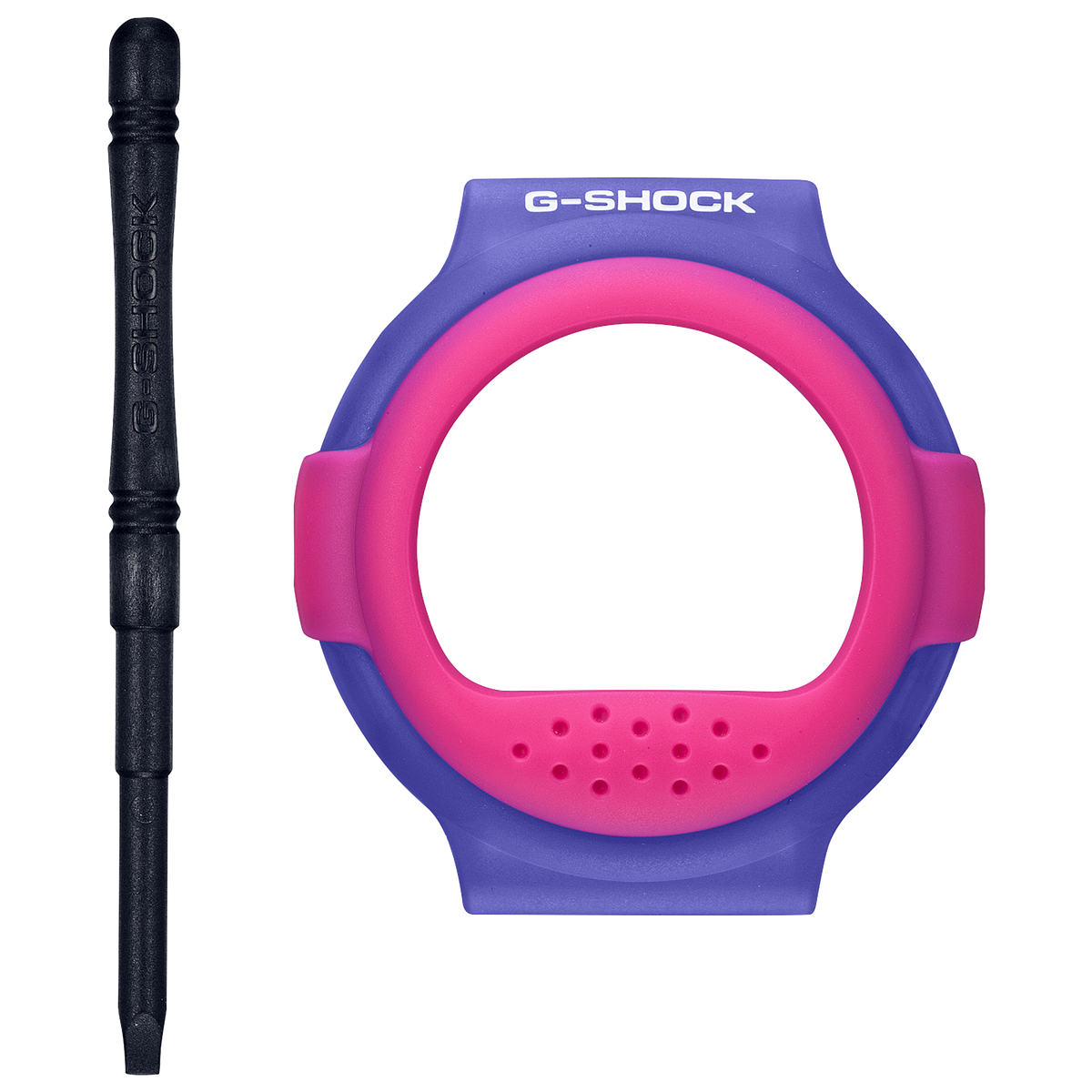 Casio G-Shock G-B001RG-4DR Translucent Bezel Bluetooth Watch – detachable bezel
