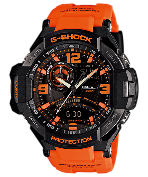 Casio G-Shock GA-1000-4ADR Gravitymaster Compass Watch product photo