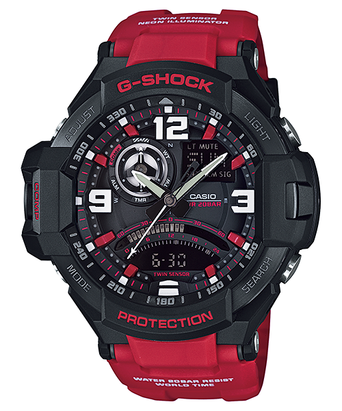 Casio G-Shock GA-1000-4BDR Gravitymaster Compass Watch product photo