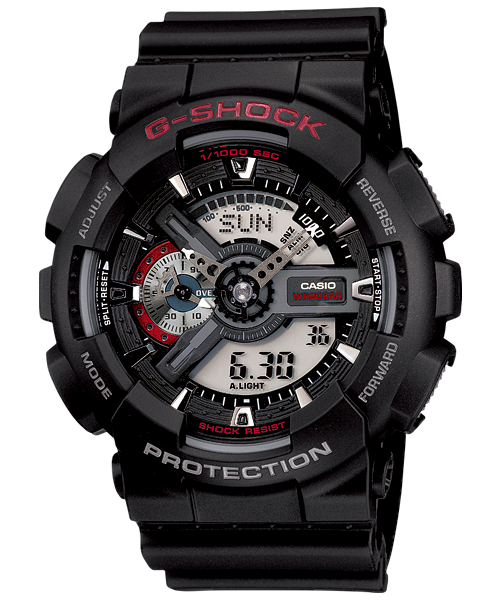 Casio G-Shock GA-110-1ADR Big Face Analog-Digital Watch product photo