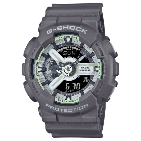 Casio G-Shock GA-110HD-8A Glow-in-the-Dark Analog-Digital Watch product photo