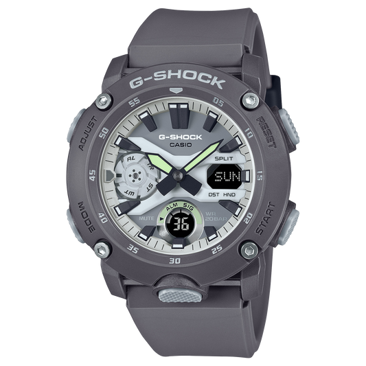 Casio G-Shock GA-2000HD-8A Monochrome Carbon Core Guard Watch product photo