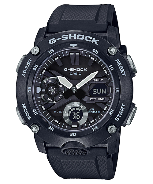 Casio G-Shock GA-2000S-1A Monotone Analog-Digital Watch product photo