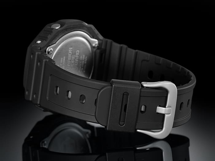 Casio G-Shock GA-2100-1A1 CasiOak - back view