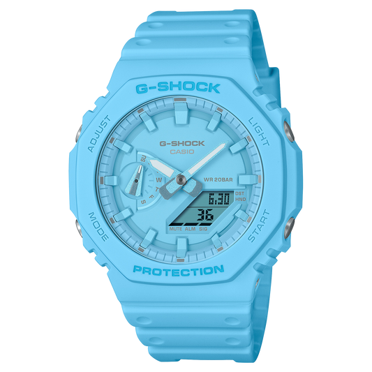 Casio G-Shock GA-2100-2A2 Tone-on-Tone Octagon Watch product photo