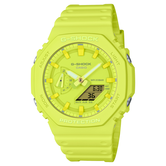 Casio G-Shock GA-2100-9A9DR Tone-on-Tone Octagon Watch product photo