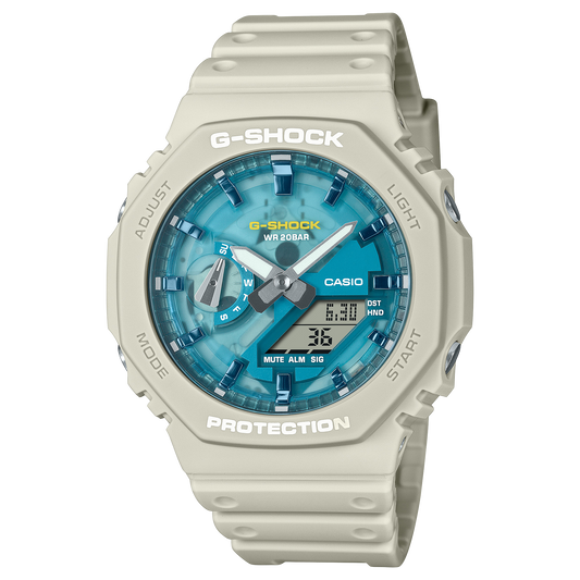 Casio G-Shock GA-2100AS-5A Desert Oasis Octagon Watch product photo