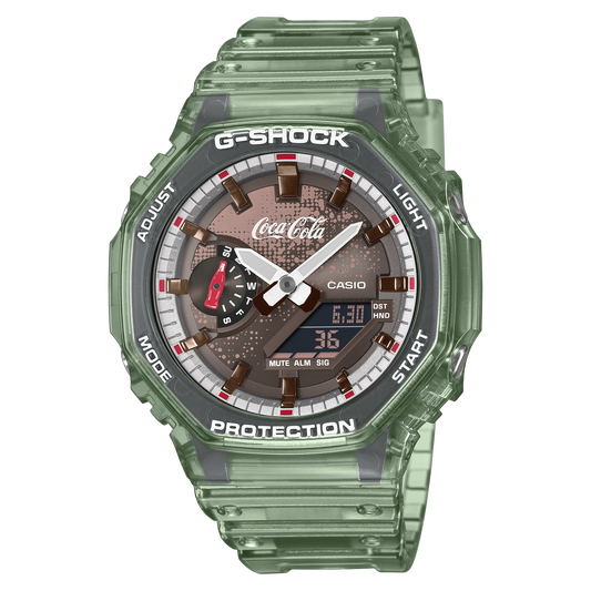 Casio G-Shock GA-2100CC-3A Coca-Cola Collaboration Octagon Watch product photo