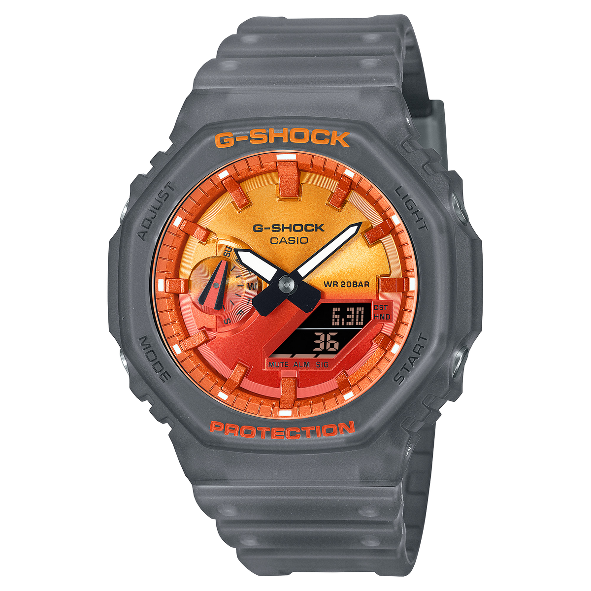 Casio G-Shock GA-2100FLS-8A4DR Flame Inside Analog-Digital Watch product photo