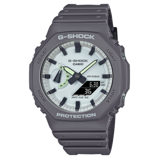 Casio G-Shock GA-2100HD-8ADR Monochrome Octagon Watch product photo