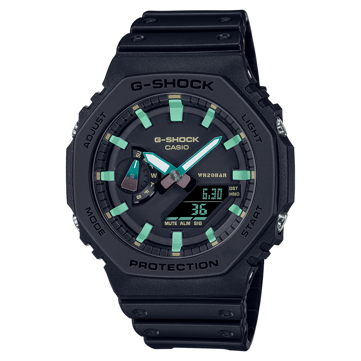 Casio G-Shock GA-2100RC-1A CasiOak Racing Color Watch