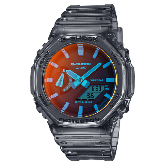 Casio G-Shock GA-2100TLS-8ADR Translucent Analog-Digital Watch product photo