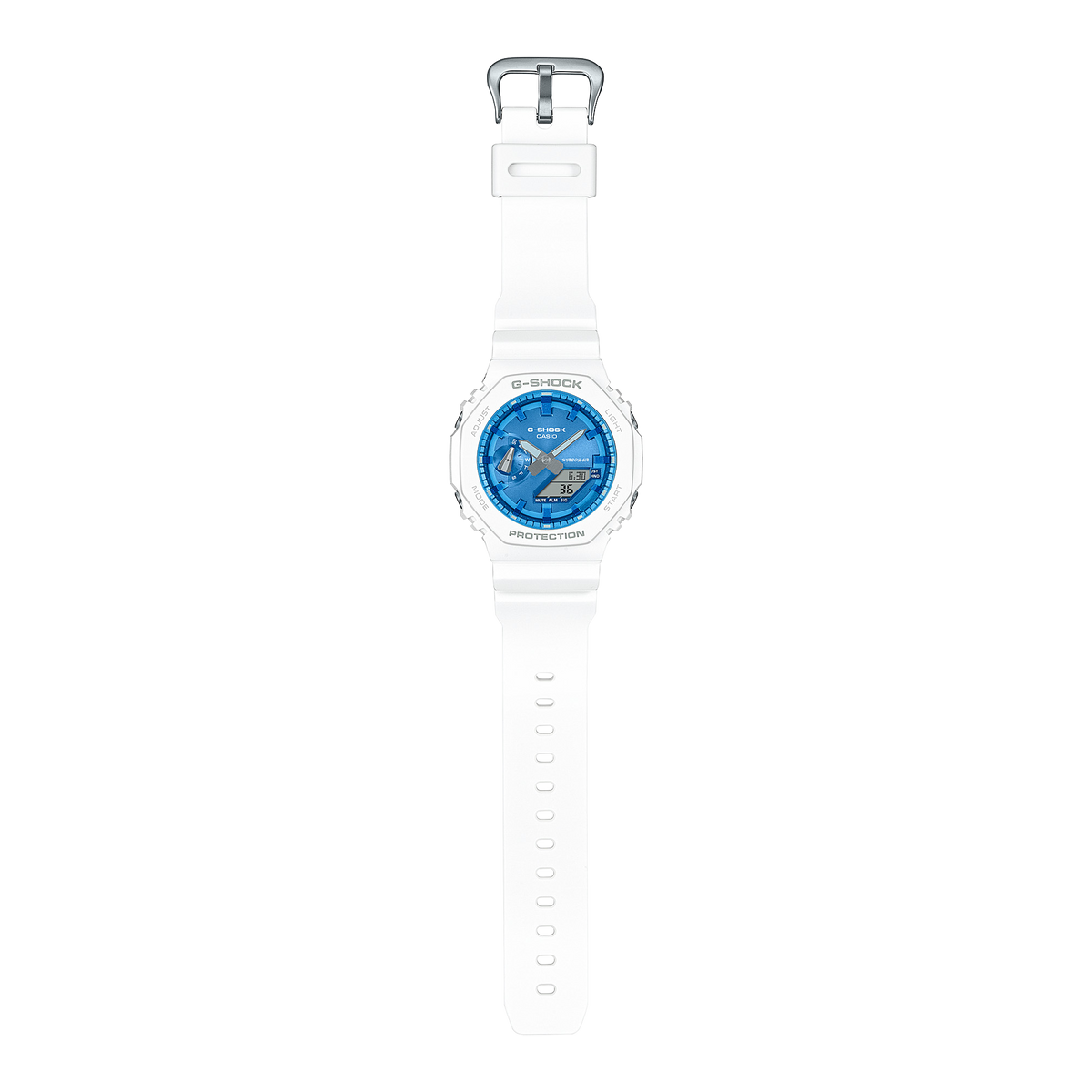 Casio G-Shock GA-2100WS-7ADR Seasonal Collection Analog-Digital Watch – angle view