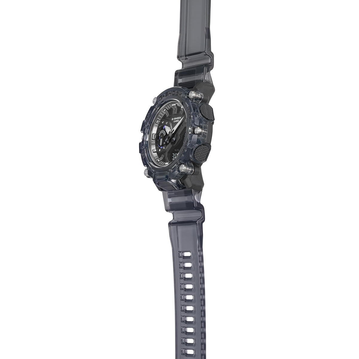 Casio G-Shock GA-2200SKL-8A Transparent Sporty Analog-Digital Watch – detail view