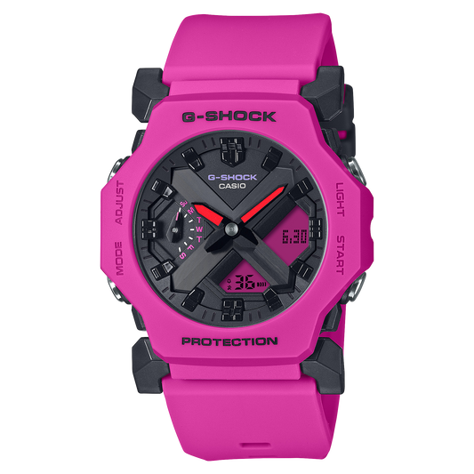 Casio G-Shock GA-2300-4ADR Compact Analog-Digital Watch – Pink product photo
