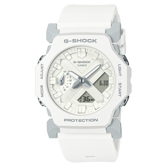 Casio G-Shock GA-2300-7ADR Compact Analog-Digital Watch – front view
