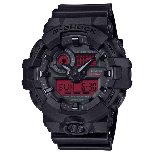 Casio G-Shock GA-700BBR-1A Analog-Digital Sport Watch – Brown Beige – front view