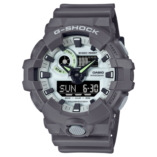 Casio G-Shock GA-700HD-8A Glow-in-the-Dark Analog-Digital Watch product photo