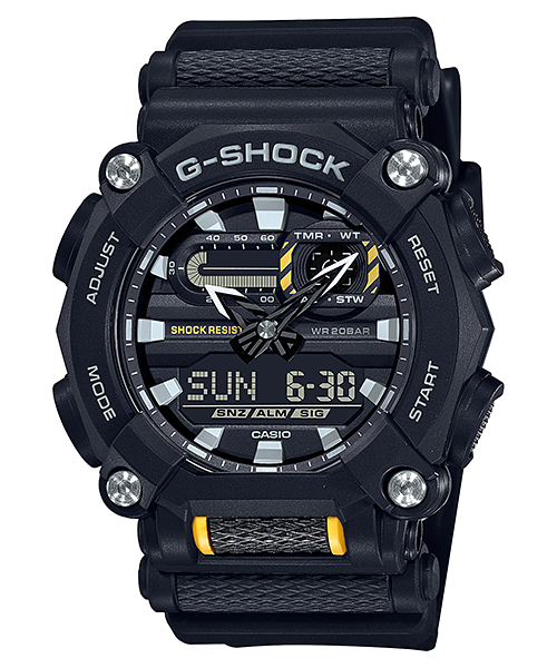 Casio G-Shock GA-900-1ADR 10-Sided Bezel Analog-Digital Watch product photo