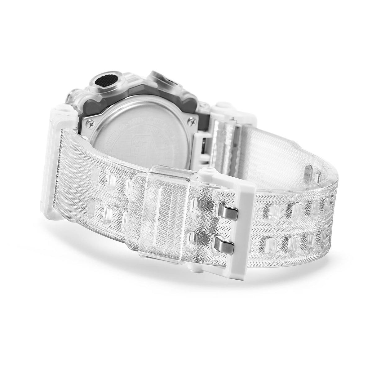 Casio G-Shock GA-900SKL-7ADR Sound Wave Analog-Digital Watch – back engraving