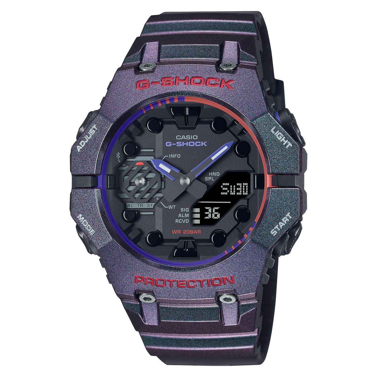 Casio G-Shock GA-B001AH-6A Polarized Colour Bluetooth Analog-Digital Watch product photo