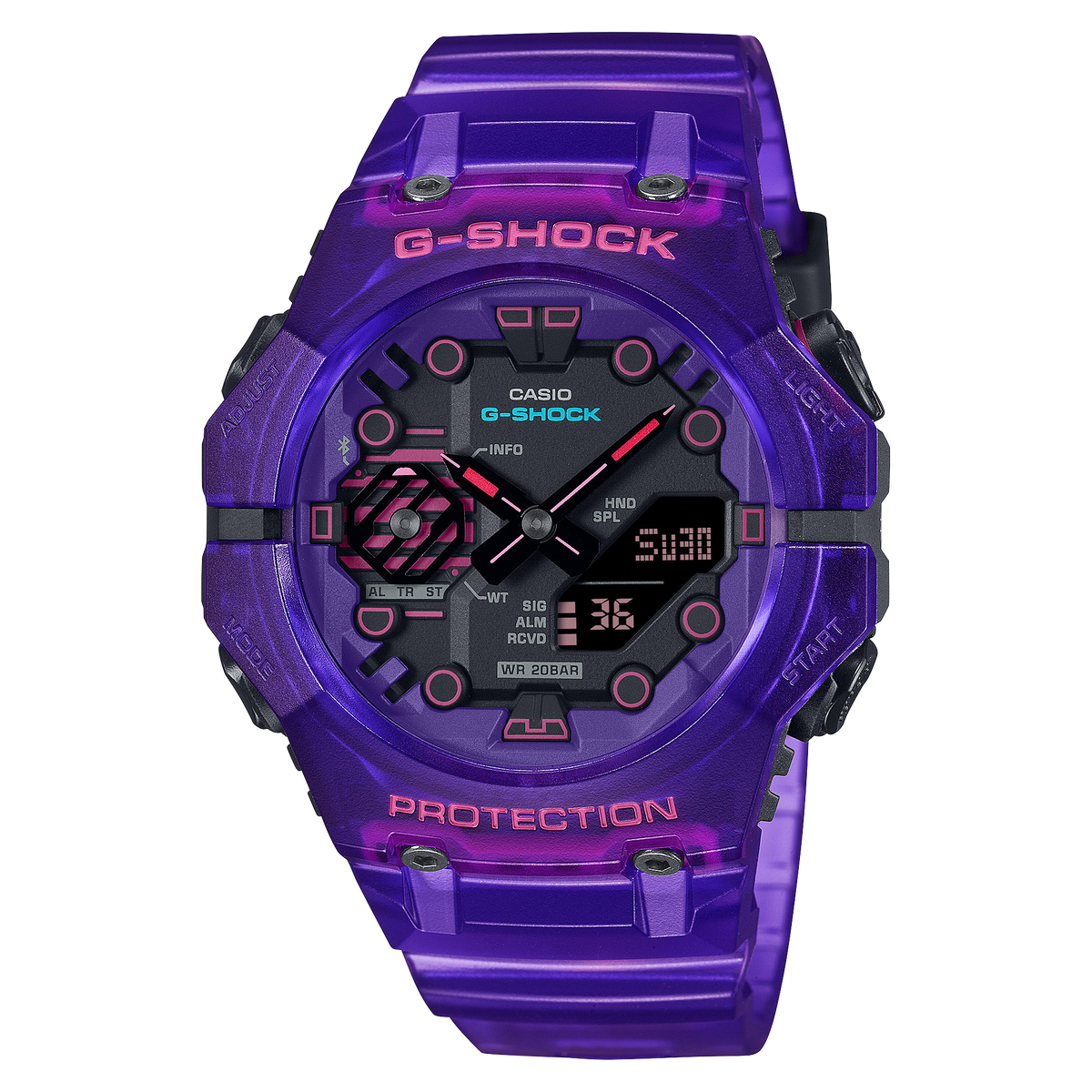 Casio G-Shock GA-B001CBRS-6ADR Bluetooth Carbon Core Analog-Digital Watch product photo