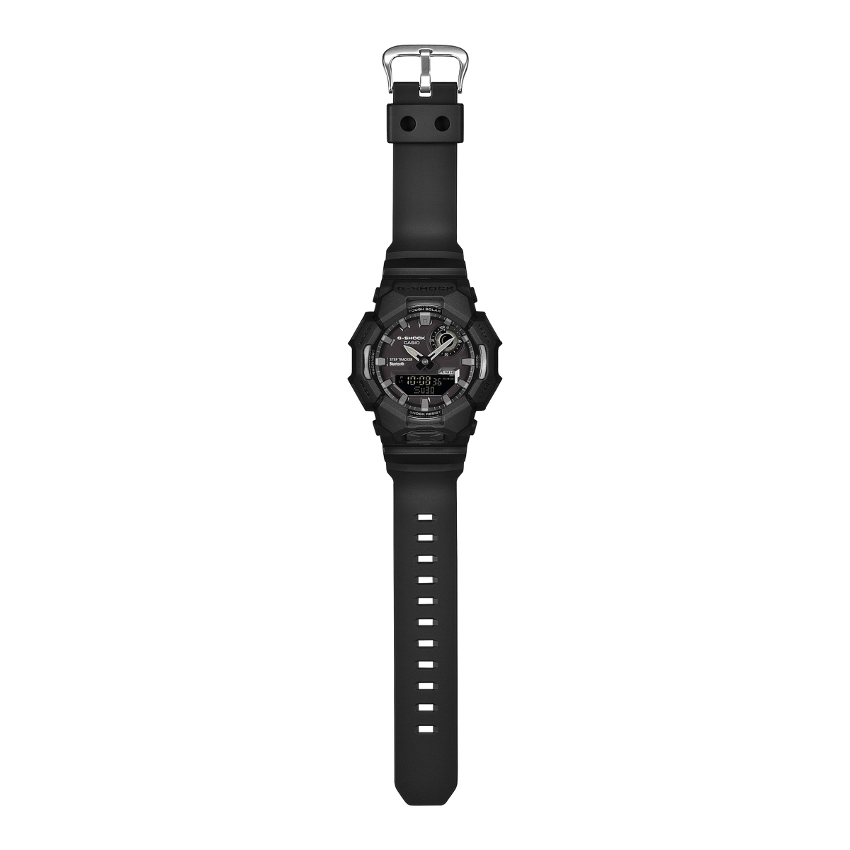 Casio G-Shock GA-B010-1A1 Bluetooth Analog-Digital Watch – Black White – side view