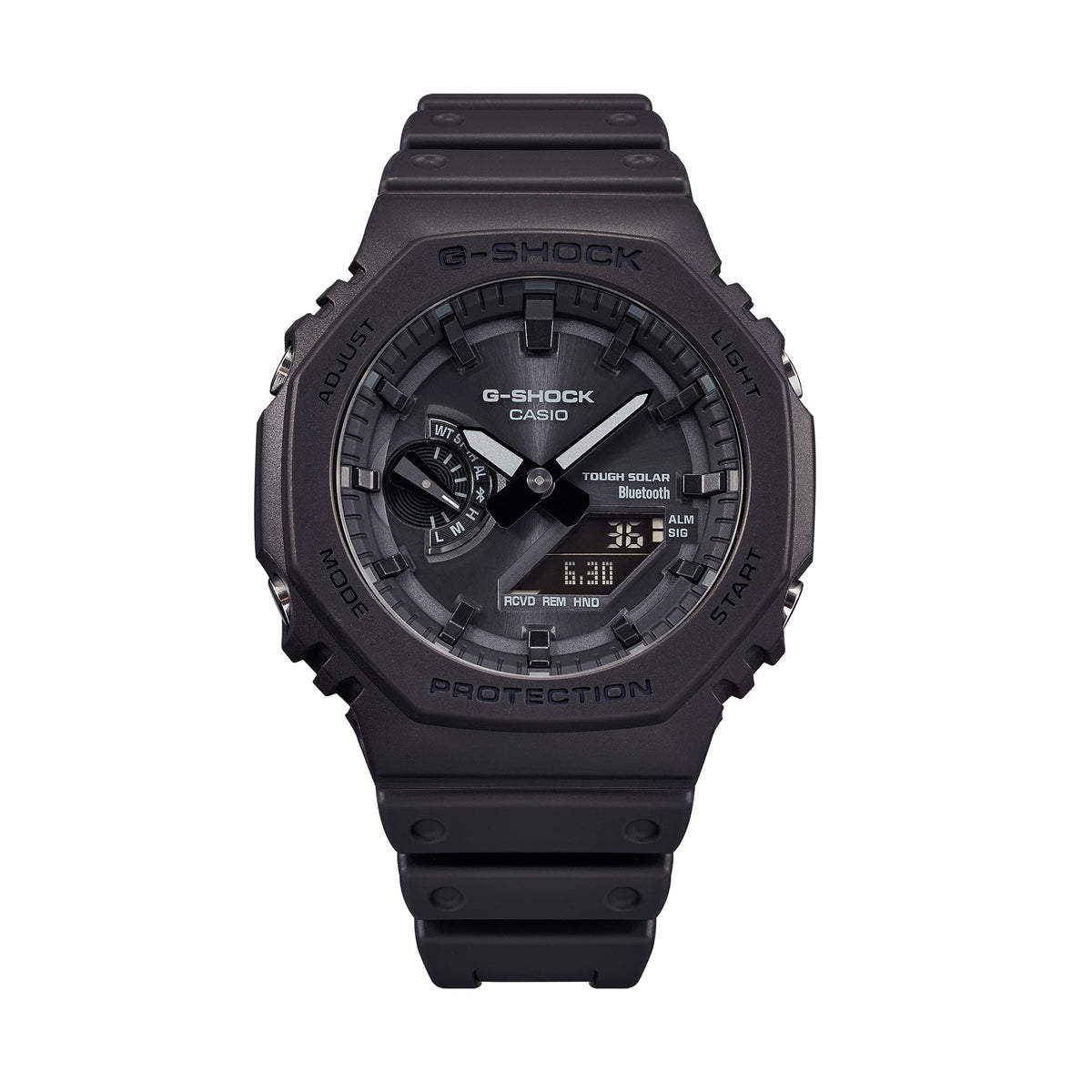 Casio G-Shock GA-B2100-1A1 CasiOak Solar Bluetooth Watch – close-up