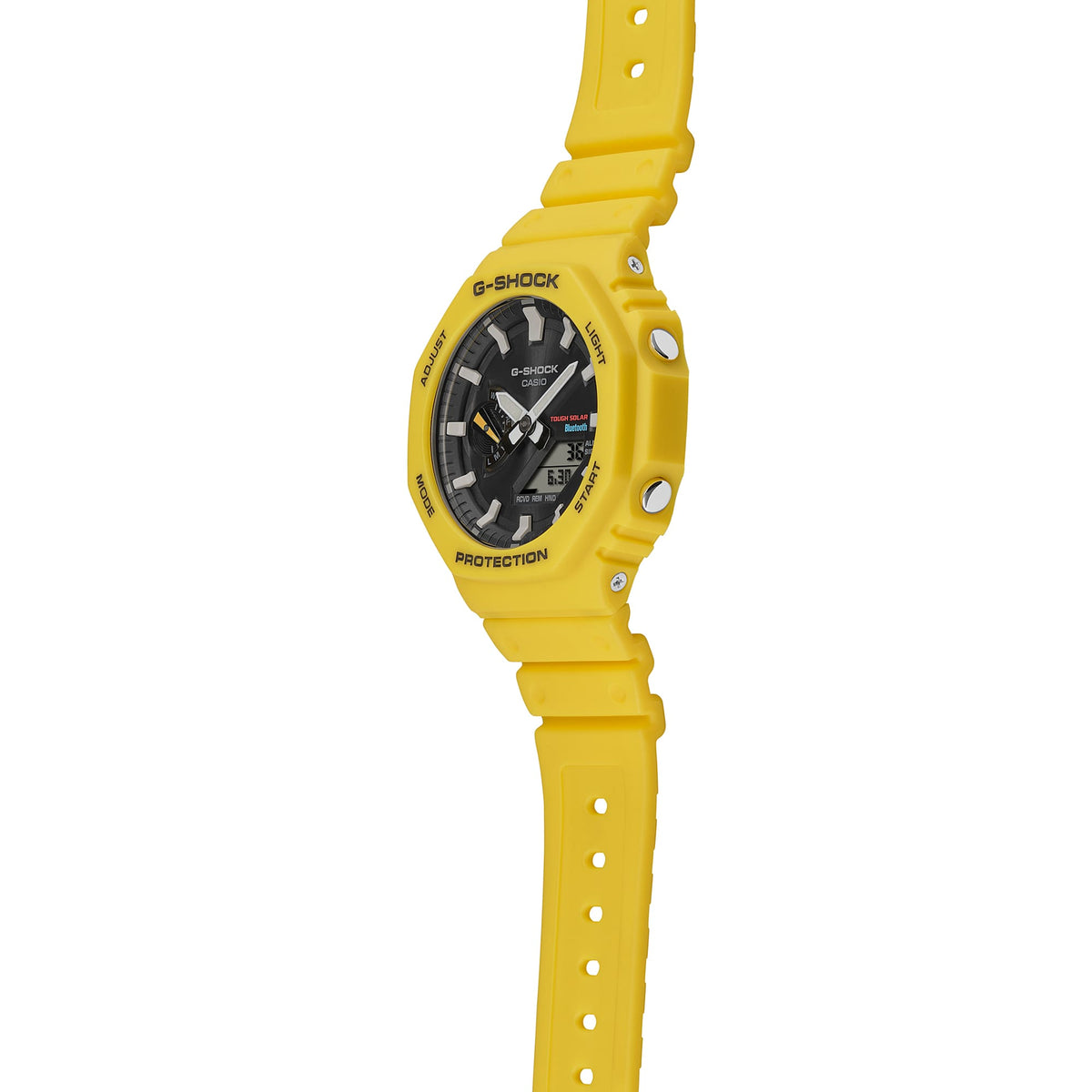 Casio G-Shock GA-B2100C-9A Solar Bluetooth Octagon Watch – detail view