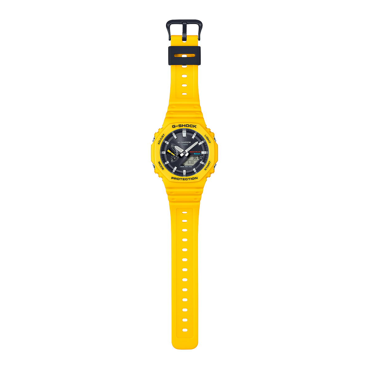 Casio G-Shock GA-B2100C-9A Solar Bluetooth Octagon Watch – angle view