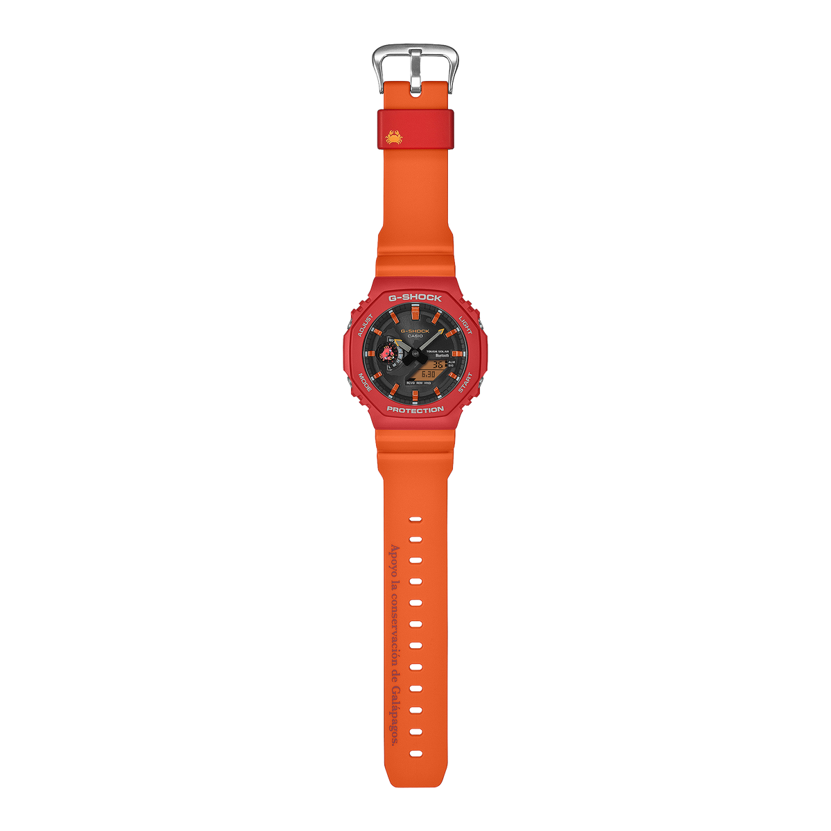 Casio G-Shock GA-B2100DF-4A Charles Darwin Foundation Solar Bluetooth Watch – angle view