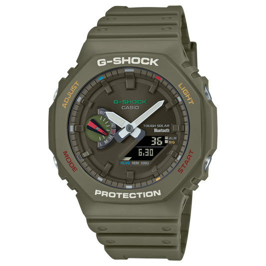 Casio G-Shock GA-B2100FC-3A Multicolour Accent Solar Bluetooth Watch product photo