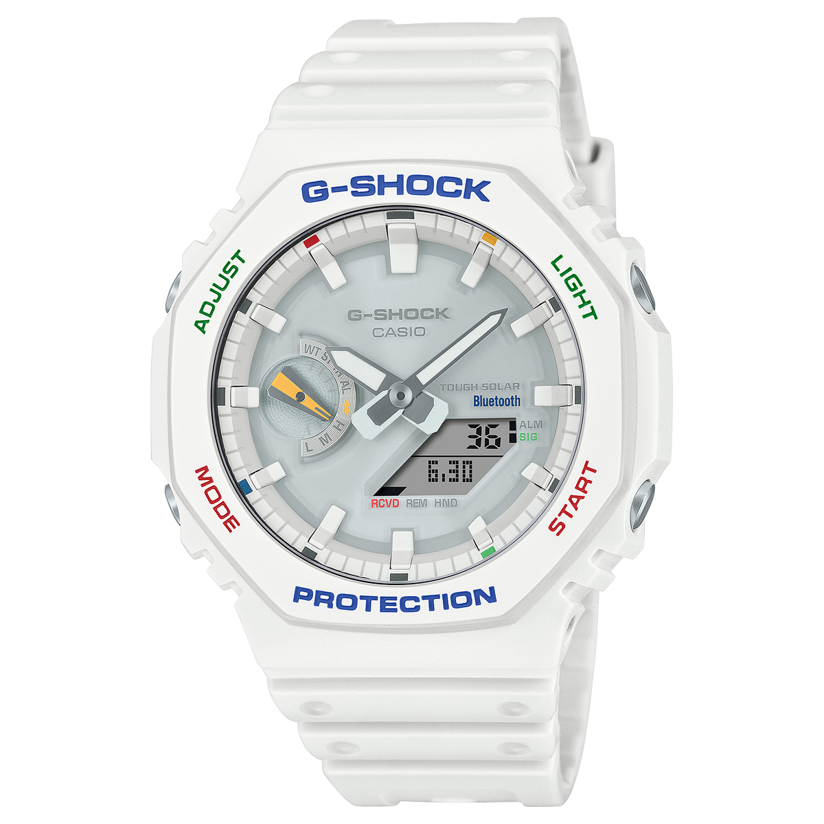 Casio G-Shock GA-B2100FC-7A Multicolour Accent Solar Bluetooth Watch product photo