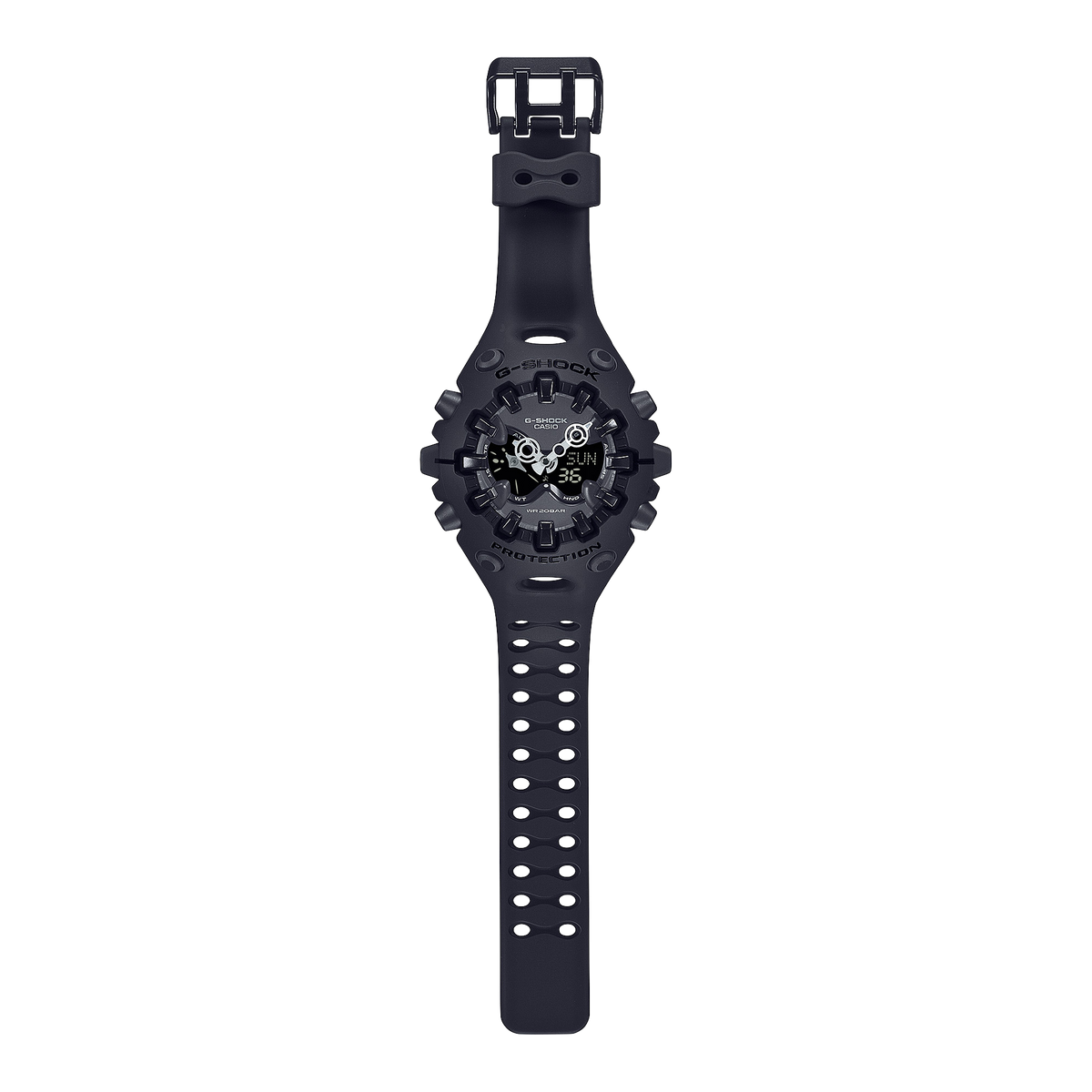 Casio G-Shock GA-V01-1A Oversized Analog-Digital Watch – angle view