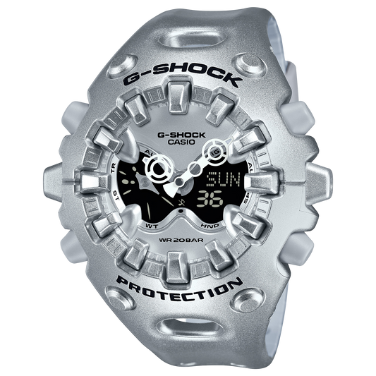 Casio G-Shock GA-V01A-8ADR Solar Analog-Digital Watch – Blue – front view