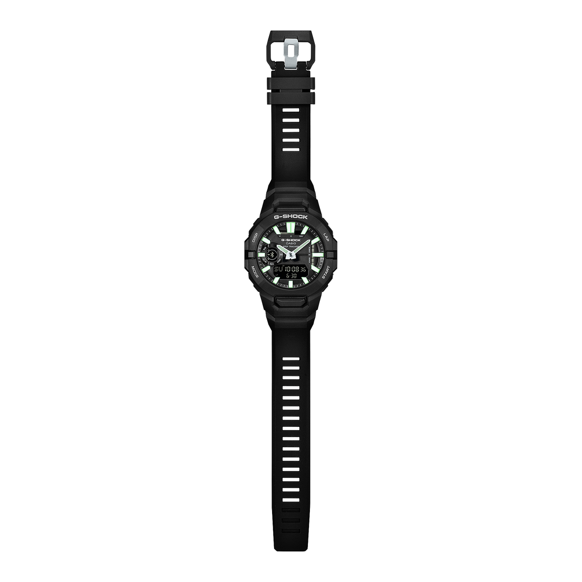 Casio G-Shock G-Squad GBA-950-1ADR Analog-Digital Running Watch – angle view