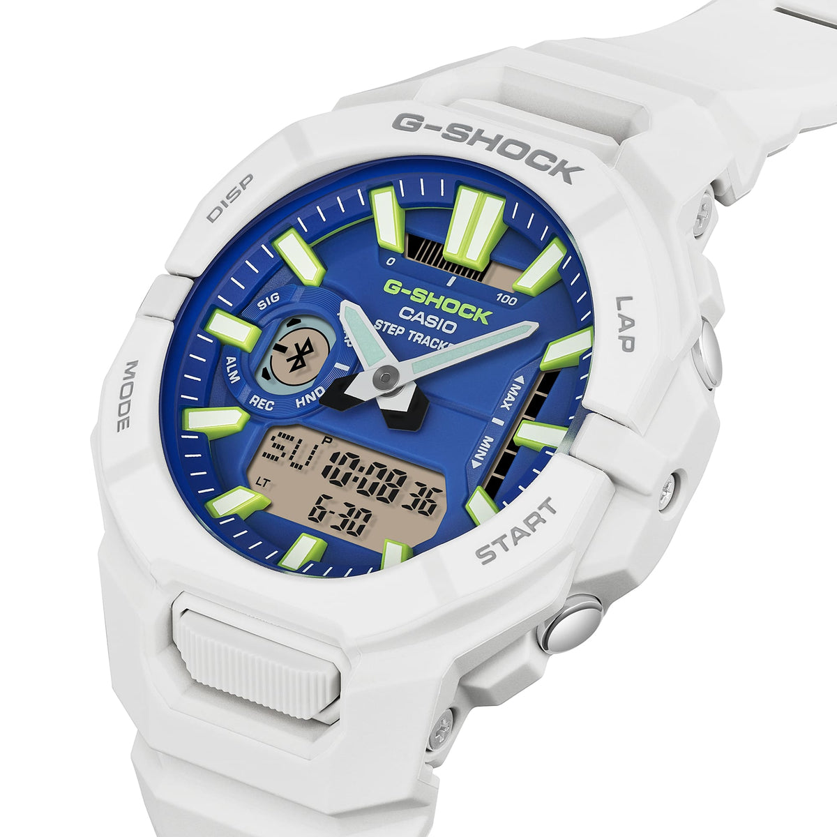 Casio G-Shock G-Squad GBA-950-7A2DR Analog-Digital Running Watch – detail view