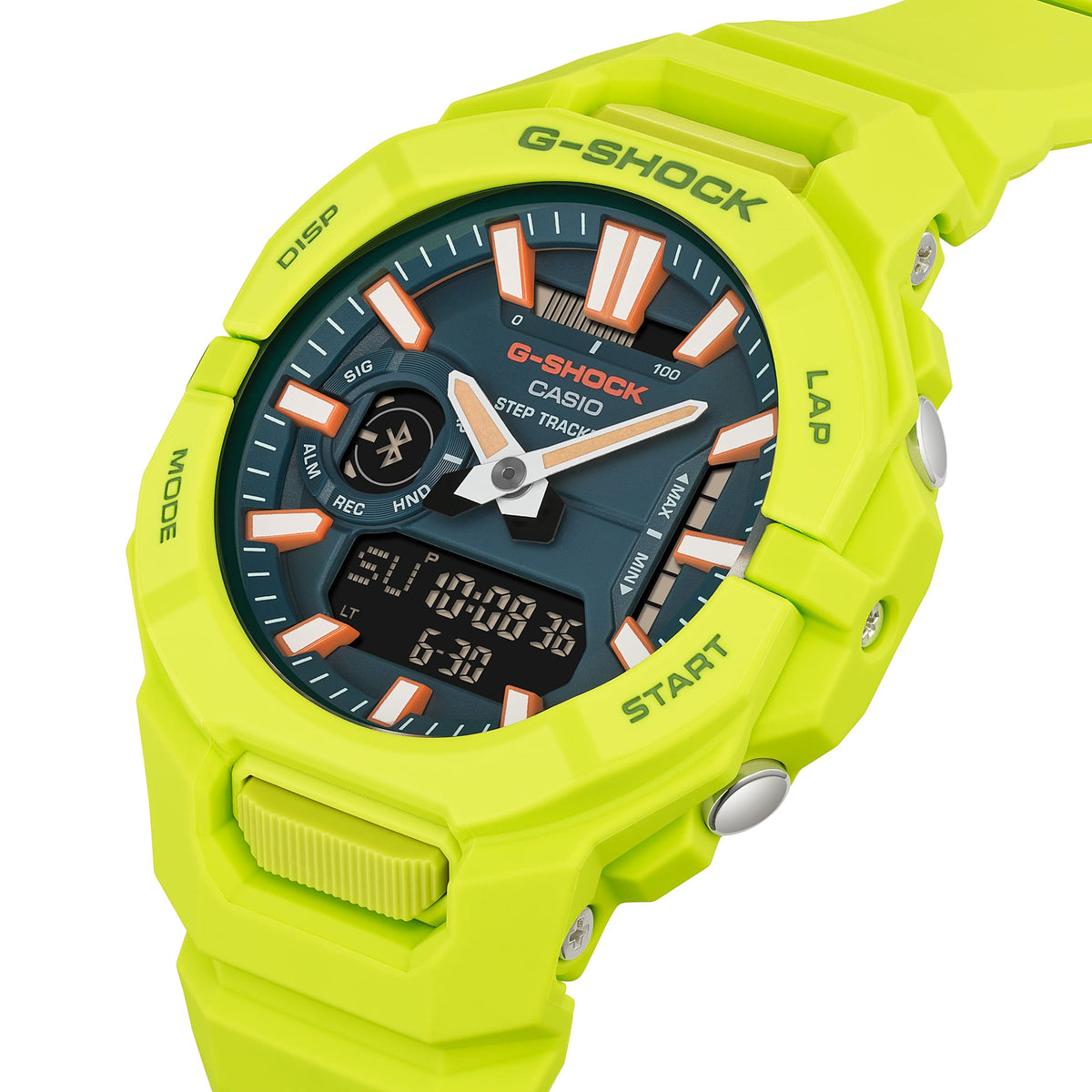 Casio G-Shock G-Squad GBA-950-9A3DR Analog-Digital Running Watch – detail view