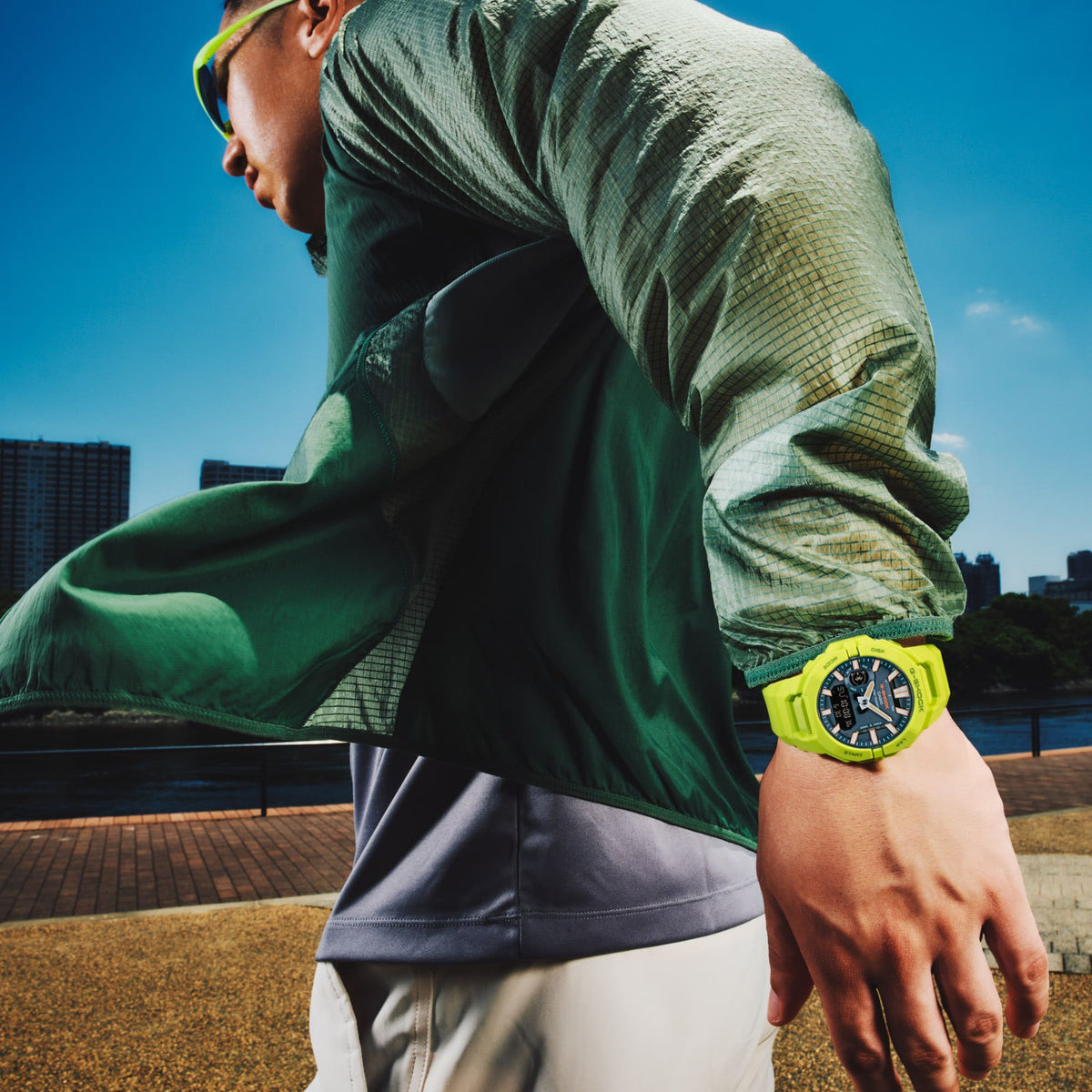 Casio G-Shock G-Squad GBA-950-9A3DR Analog-Digital Running Watch – lifestyle