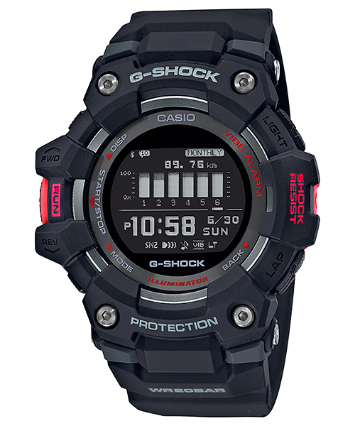 Casio G-Shock G-Squad GBD-100-1DR Bluetooth Digital Sports Watch product photo