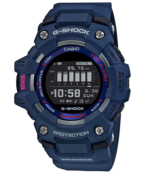 Casio G-Shock GBD-100-2D G-Squad Bluetooth Sports Watch product photo