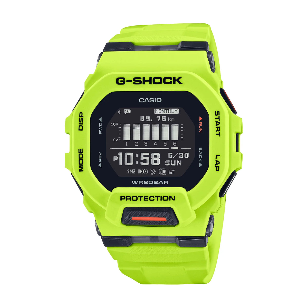Casio G-Shock GBD-200-9DR Step Tracker Digital Watch – Black