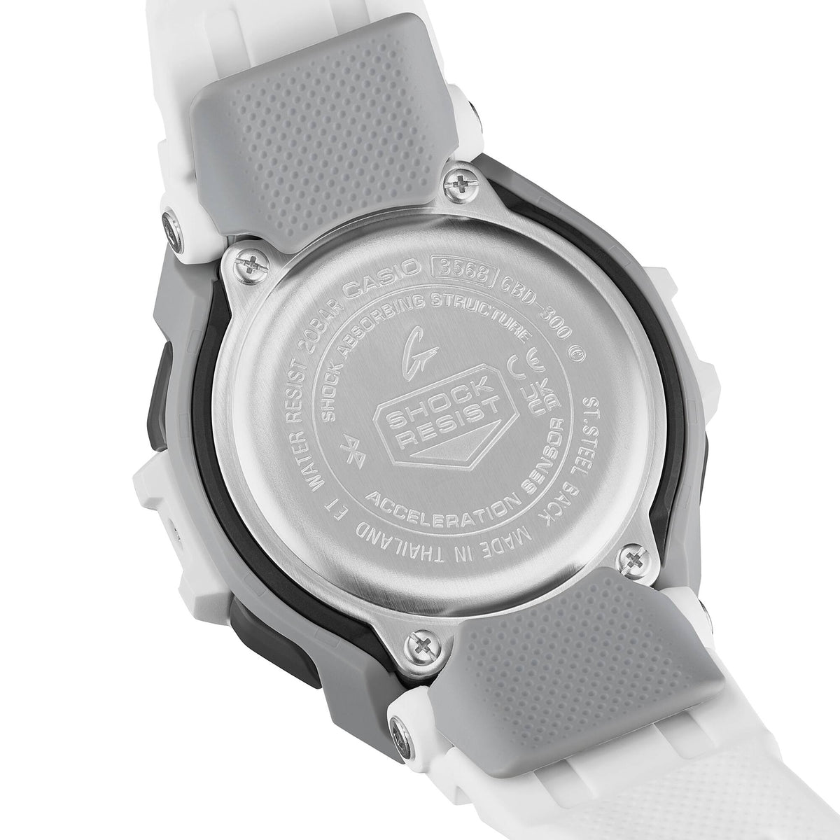 Casio G-Shock GBD-300-7DR G-Squad Running Watch – back engraving